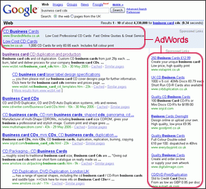 Posicione su página web en primera página en Google Adwords